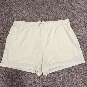 VRST Mens 5 Inch Accelerate Running Shorts Light Yellow XXL MAX2415005 New